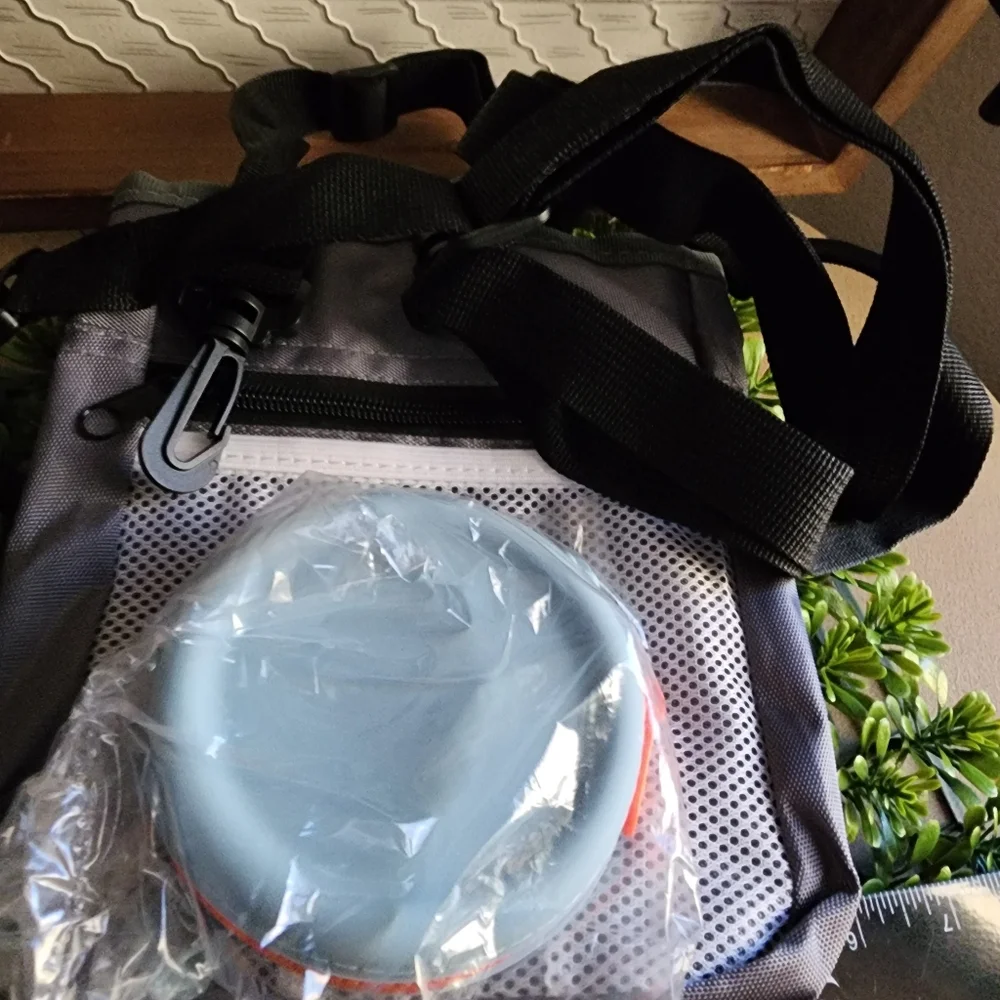 Gray Dog Treat Training Pouch